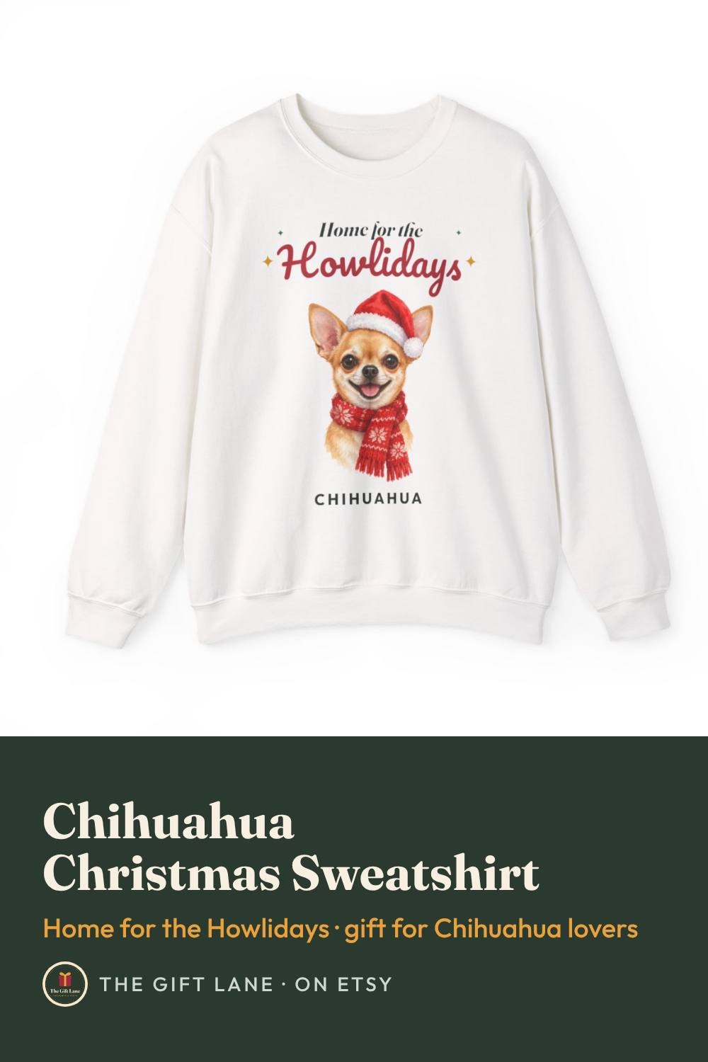 Chihuahua Christmas Sweatshirt